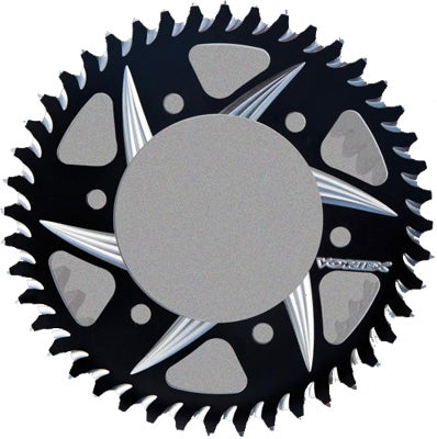 VORTEX CAT5 REAR ALUMINUM SPROCKET BLACK 40T 245AZK-40