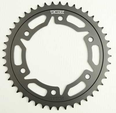 VORTEX STEEL REAR SPROCKET BLACK 45T 252S-45