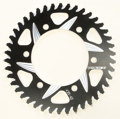 VORTEX VORTEX SPROCKET REAR ALUM 42 TBLK HARDCOAT PART# 435ZK-42 NEW