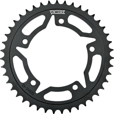 VORTEX STEEL REAR SPROCKET BLACK 42T PART# 438S-42 NEW