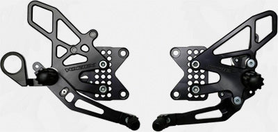 VORTEX REAR SET (BLACK) PART# RS188K NEW