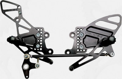 VORTEX REAR SET (BLACK) PART# RS205K NEW