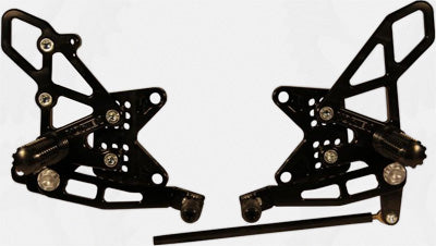 VORTEX REAR SET (BLACK) PART# RS411K NEW
