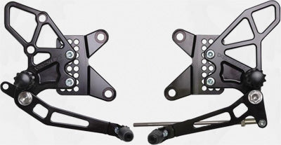 VORTEX REAR SET (BLACK) PART# RS416K NEW