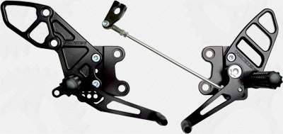 VORTEX REAR SET (BLACK) PART# RS441K NEW