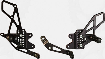 VORTEX REAR SET (BLACK) PART# RS553K NEW
