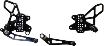VORTEX REAR SET (BLACK) PART# RS582K NEW