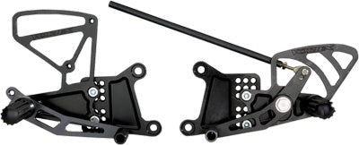 VORTEX REAR SET (BLACK) PART# RS602K NEW