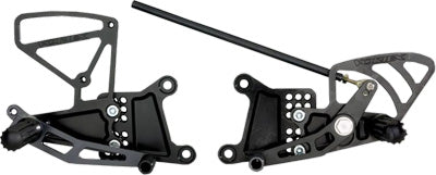 VORTEX REAR SET (BLACK) PART# RS603K NEW
