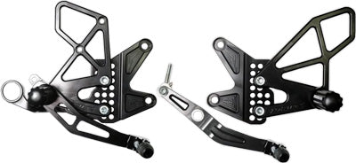 VORTEX REAR SET (BLACK) PART# RS616K NEW
