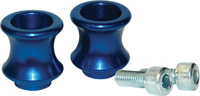 VORTEX SWINGARM SPOOLS BLUE 6MM PART# SP601B NEW