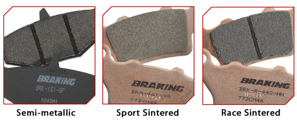 BRAKING 1998-2003 Suzuki TL1000R HIGH-PERFORMANCE BRAKE PAD SINTERED HI-PERF 764