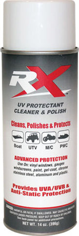 HARDLINE RX UV PROTECTANT CLEANER AND POLISH PLEX-RX