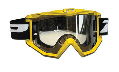 PROGRIP 3201YL RACE LINE GOGGLES W ANTISCRATCH LENS YELLOW