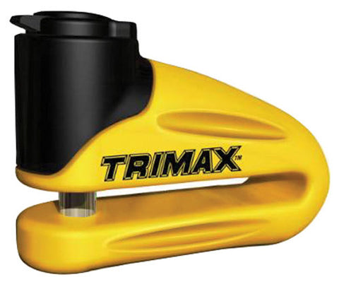 TRIMAX T665LY MOTORCYCLE DISC LOCK YELLOW