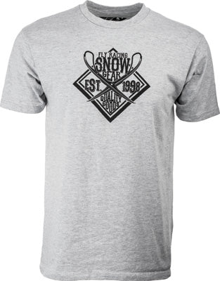 FLY SNOW FLY FOCUS SNOW TEE GRY 2X-LARGE 352-09062X