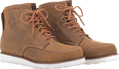FLY STREET TRADESMAN BOOT BROWN SZ 8 #6199 361-100~08