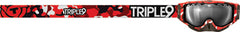 TRIPLE 9 SWITCH GOGGLE RED CAMO W/ CHROME/ROSE LENS PART# 37-2359