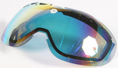 TRIPLE 9 SWANK GOGGLE REPLACEMENT LENS (FIRE MIRROR/SMOKE) PART# SKG-75 LENS FIR