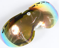 TRIPLE 9 SWANK GOGGLE LENS FIRE MIRROR/BRONZE PART# SKG-75 LENS FIRE/BRZ