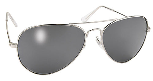 PACIFIC COAST 80010 KICKSTART AVIATOR SILVER MIRROR