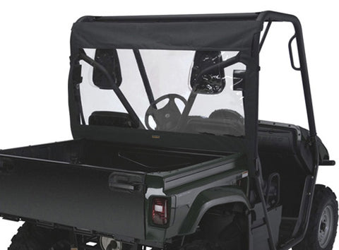 CLASSIC QUADGEAR UTV REAR WINDOW - YAMAHA RHINO BLACK/PVC -1 SIZE 78637