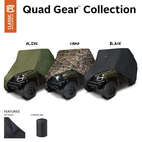 CLASSIC UTV STORAGE COVER OLIVE XL 18-075-051401-00