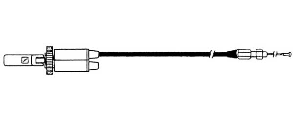 SPI CHOKE CABLE PART# 05-146-01 NEW