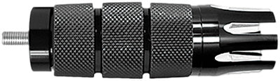 AVON AIR CUSHIONED ANODIZED CASTLE SHIFTER/BRAKE PEG (BLACK) SP-AIR-90-AN-CA