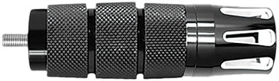 AVON AIR CUSHIONED ANODIZED SLOTS SHIFTER/BRAKE PEG (BLACK) SP-AIR-90-AN-SL