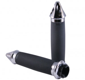 AVON 1995-1996 Honda VF750CD Magna Deluxe CUSTOM CONTOUR GRIPS SPIKE CHROME MT-C
