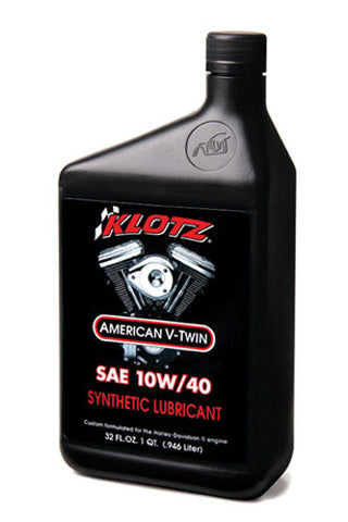 KLOTZ KLOTZ V-TWIN 10W40 OIL (QT) KH-1040