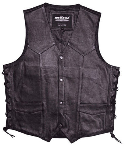 MOSSI 20-108L-52 MENS LIVE TO RIDE VEST SIZE 52 BLACK