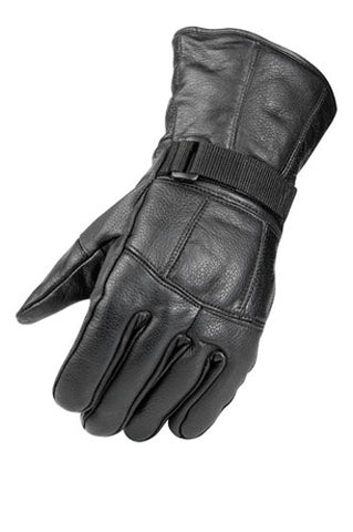 MOSSI MOSSI MENS ALL SEASON LEATHER GLOVE XLARGE BLACK BCS-2660-XL