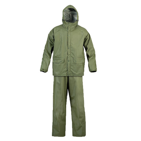 Mossi 51-200OD-L SX RAINSUIT OLIVE DRAB LARGE