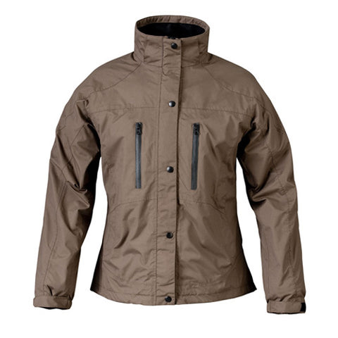 Mossi 51-107BR-14 LADIES RX RAIN JACKET BROWN MEDIUM