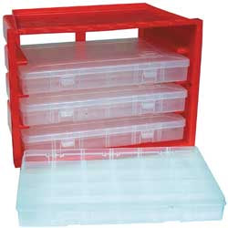 PLANO STOWAWAY ORGANIZER 4 DRAWER UN IT PART# 974002