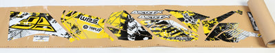 ARCTICFX HOOD/SIDE BOMBSQUAD YELLOW SKI-DOO XM 04-3-31-32-07