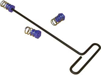 BTL DESIGNS QUICK CLICKERS W/HEX DRIVER 3/ PK PART# 1101-QC