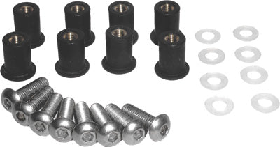 SPI 8/PK WINDSHIELD FASTENERS YAM S/M PART# SM-06013