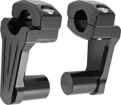 ROX PIVOTING HANDLEBAR RISER BLACK 1 W/2 RISE PART# 4R-P2CC01 NEW