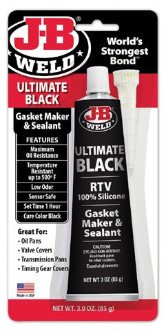 JB WELD ULTIMATE BLACK OXIME - 3 OZ 32329