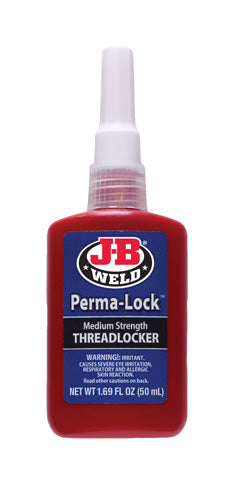 JB WELD J-B PERMA-LOCK 50ML BLUE-THREADLOCKER 24250