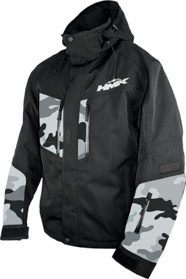 HMK MAVERICK JACKET BLACK/CAMO SMALL PART# HM7JMAVCS