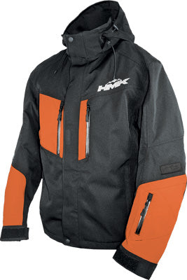 HMK MAVERICK JACKET BLACK/ORANGE X-SMALL PART# HM7JMAVOXS