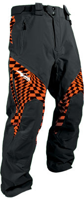 HMK PEAK 2 PANT ORANGE/CHECKER X-SMALL HM7PPEA2OCXS