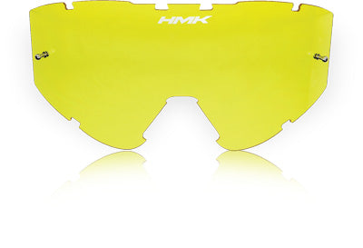 HMK VAPOR GOGGLE LENS YELLOW W/TEAR-OFF PINS HM5LENSVYM