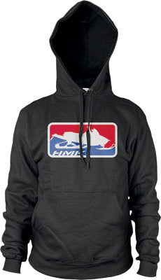 HMK OFFICIAL HOODY BLACK LARGE HM2HDYOFFBL