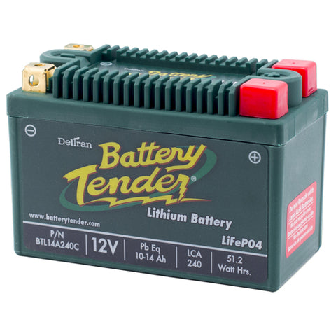 BATTERY TENDER 2010-2016 KAF400 Mule 610 4x4 XC LITHIUM ENGINE START BATTERY 240