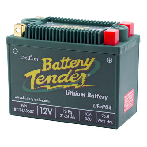 BATTERY TENDER 1980 Kawasaki KZ1300B LITHIUM ENGINE START BATTERY 360 CCA BTL24A